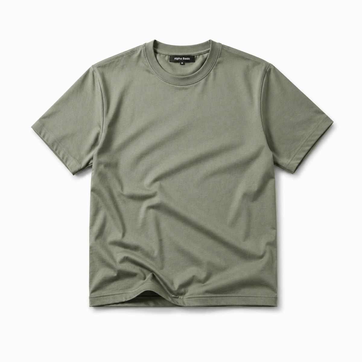Camiseta premium minimalista Alpha Basic