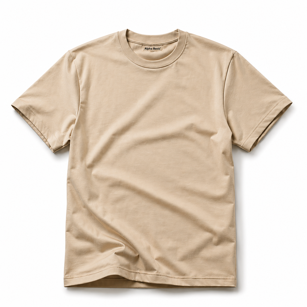 Camiseta premium minimalista Alpha Basic